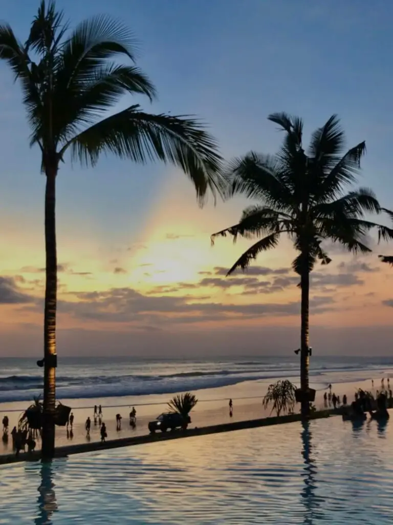 Sunset at Potato Head Beach Club