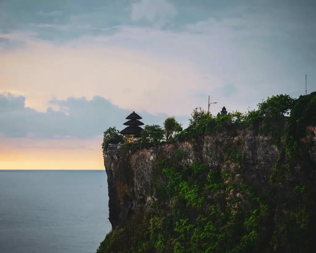 Sunset at Uluwatu Temple